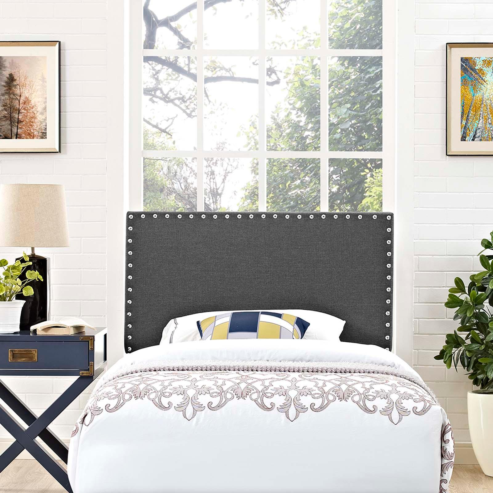 Modway Phoebe Twin Upholstered Fabric Headboard FredCo
