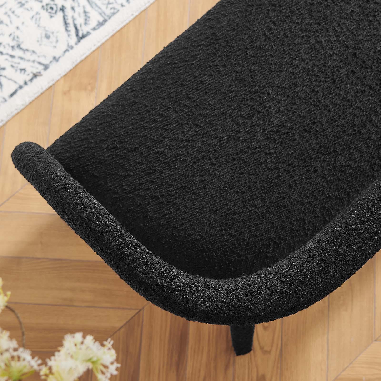 Modway Pinnacle Boucle Fabric Accent Bench, EEI-6571 FredCo