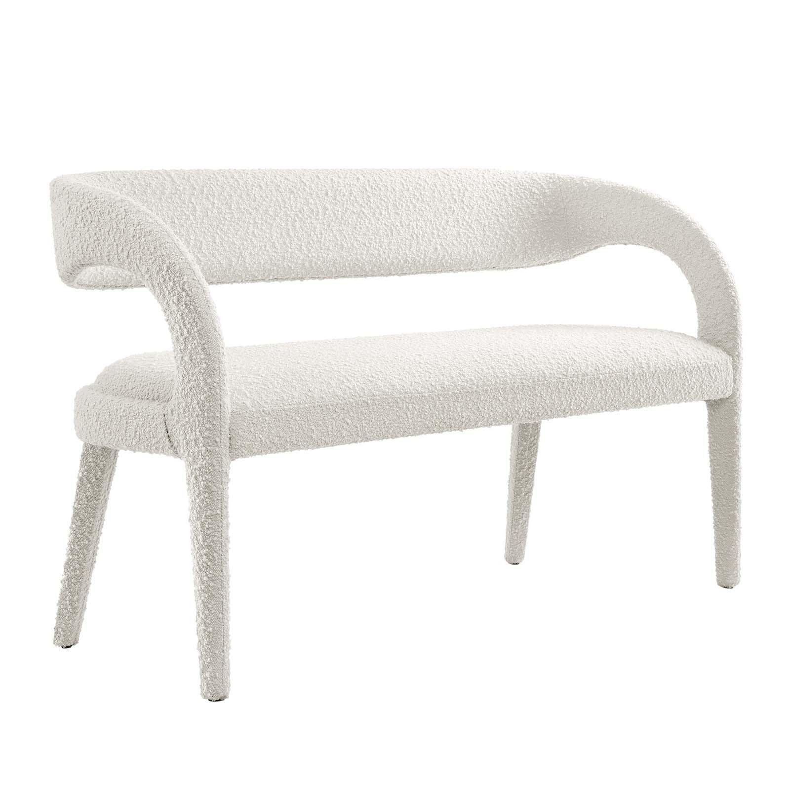 Modway Pinnacle Boucle Fabric Accent Bench, EEI-6571 FredCo