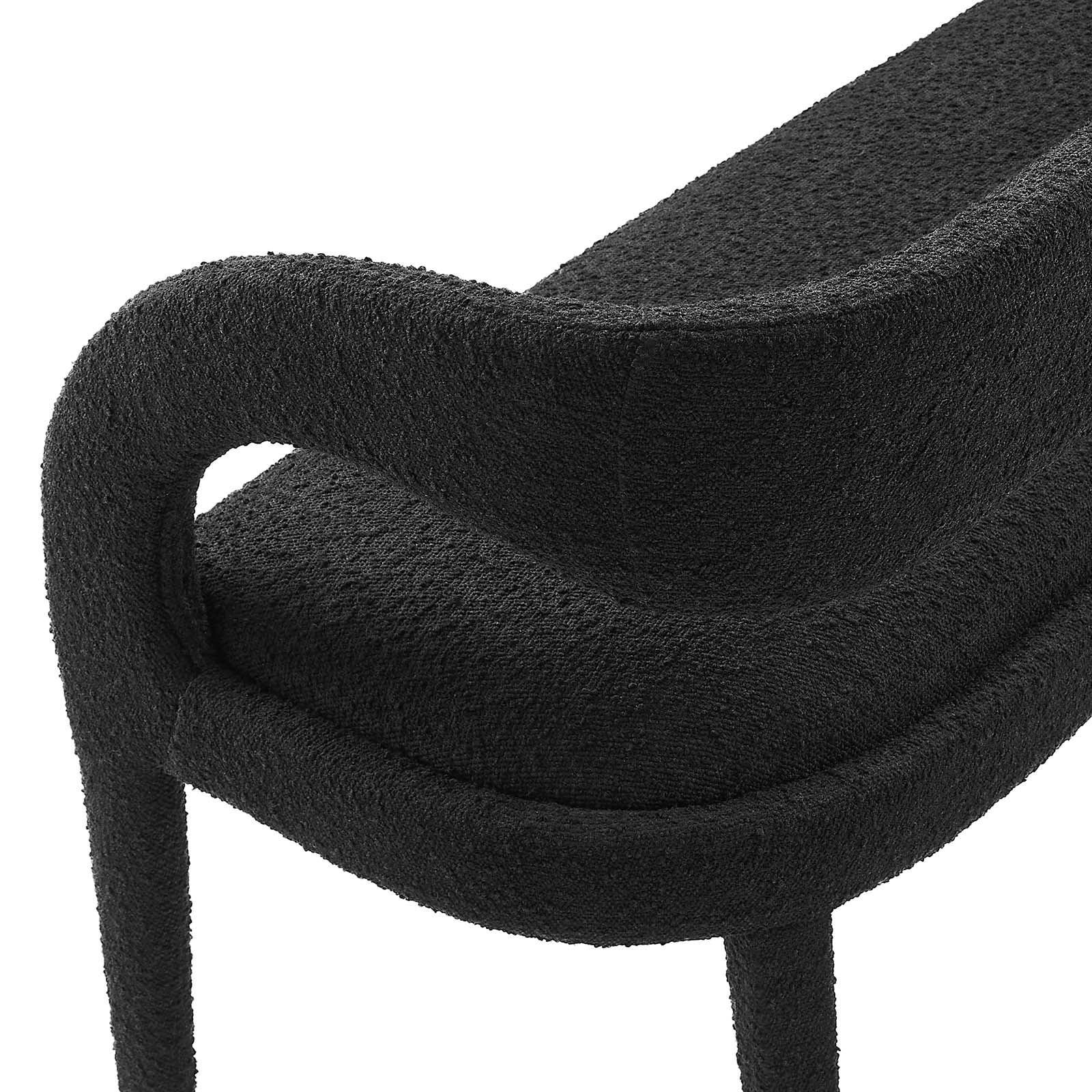 Modway Pinnacle Boucle Fabric Accent Bench, EEI-6571 FredCo