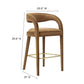 Modway Pinnacle Performance Velvet Bar Stool Set of Two, EEI-6569 FredCo