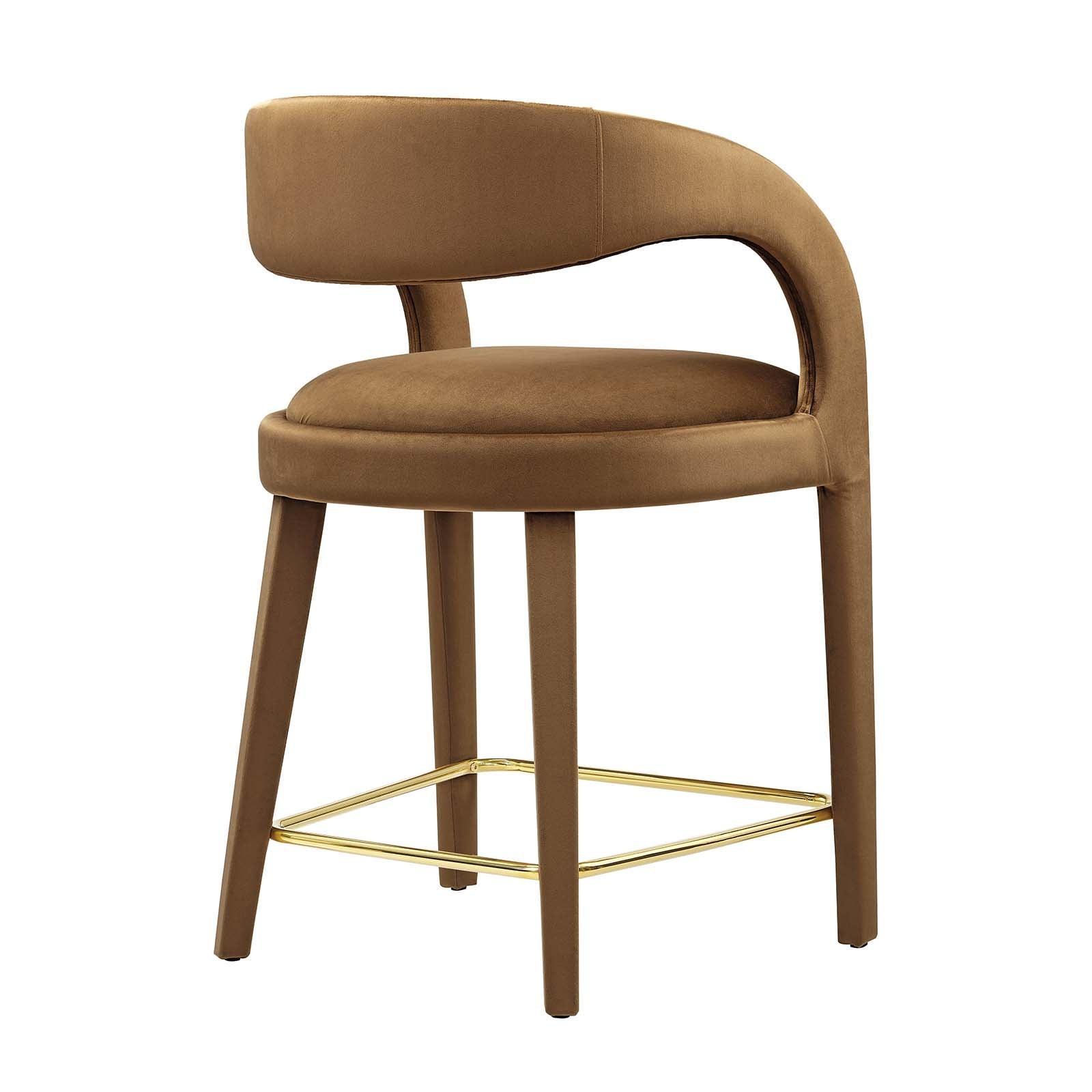 Modway Pinnacle Performance Velvet Counter Stool Set of Two, EEI-6566 FredCo