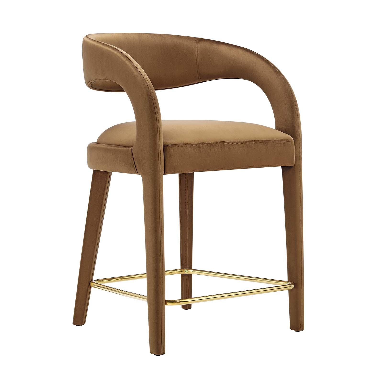 Modway Pinnacle Performance Velvet Counter Stool Set of Two, EEI-6566 FredCo