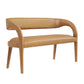 Modway Pinnacle Vegan Leather Accent Bench, EEI-6570 FredCo