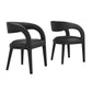 Modway Pinnacle Vegan Leather Dining Chair Set of Two, EEI-6561 FredCo
