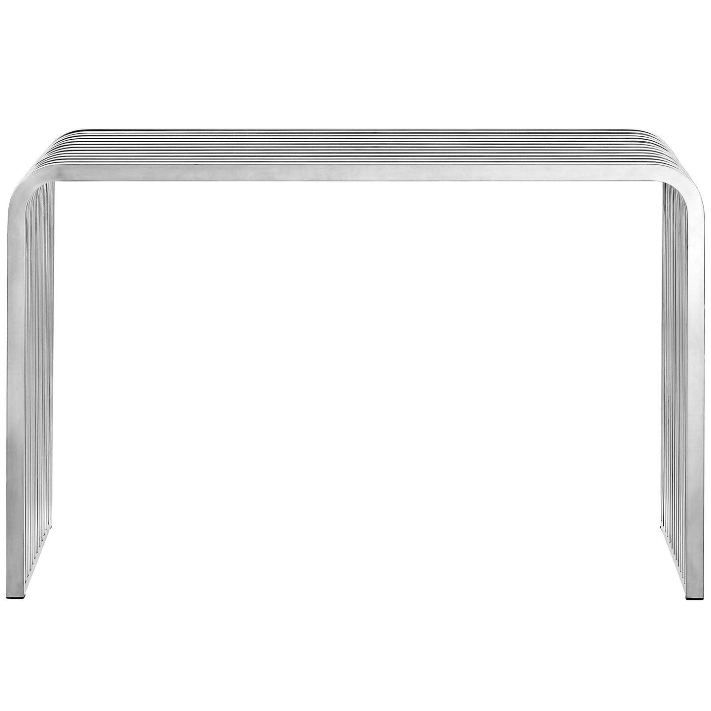 Modway Pipe Stainless Steel Console Table FredCo