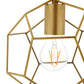 Modway Pique Gold Metal Ceiling Fixture FredCo