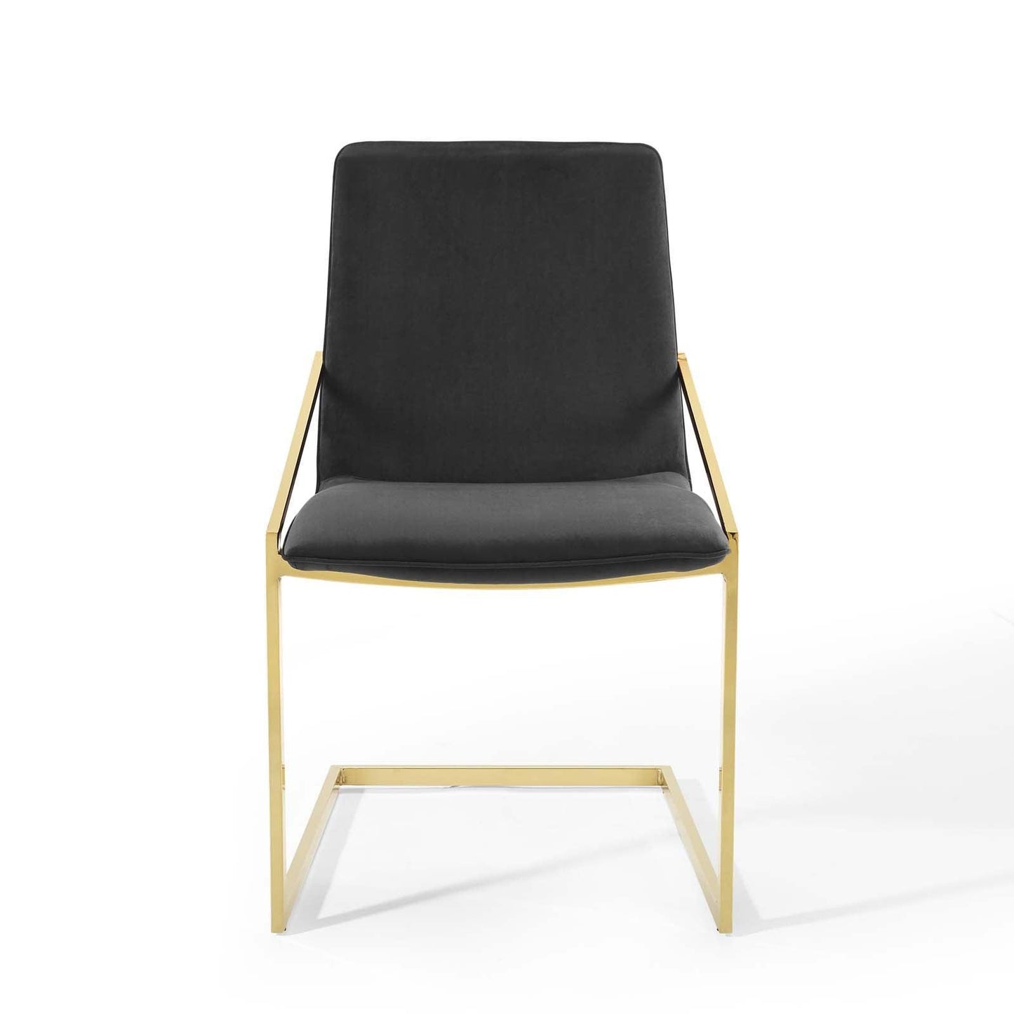 Modway Pitch Dining Armchair Performance Velvet Set of 2 FredCo