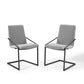 Modway Pitch Dining Armchair Upholstered Fabric Set of 2 FredCo