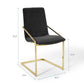Modway Pitch Performance Velvet Dining Armchair FredCo