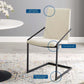 Modway Pitch Upholstered Fabric Dining Armchair FredCo