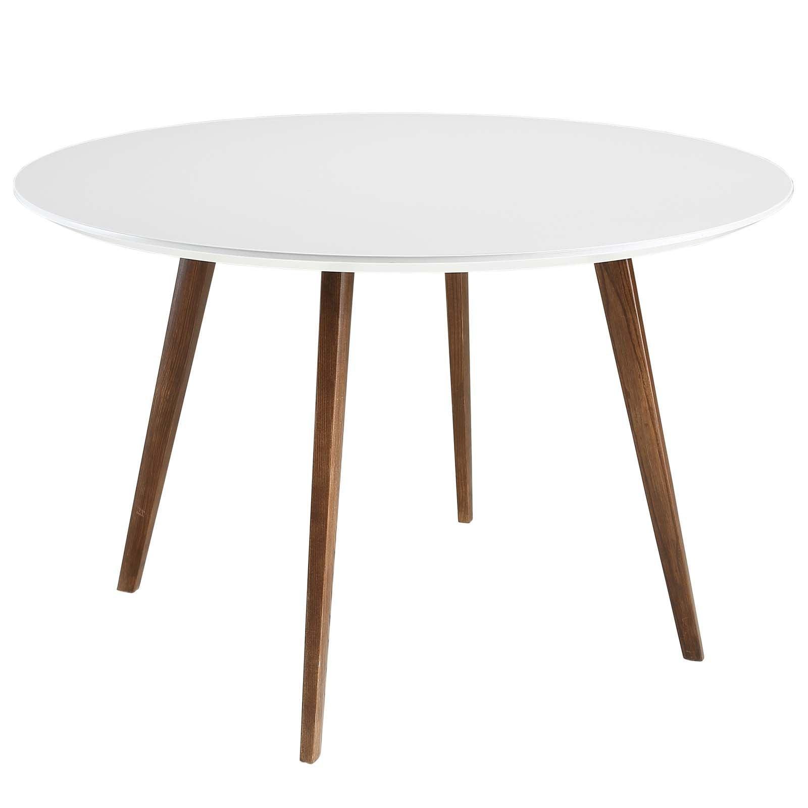 Modway Platter Round Dining Table FredCo