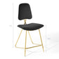 Modway Ponder Counter Stool Performance Velvet Set of 2 FredCo