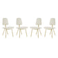 Modway Ponder Dining Side Chair Set of 4 FredCo
