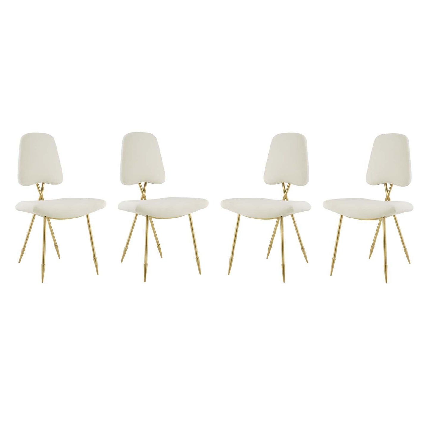 Modway Ponder Dining Side Chair Set of 4 FredCo
