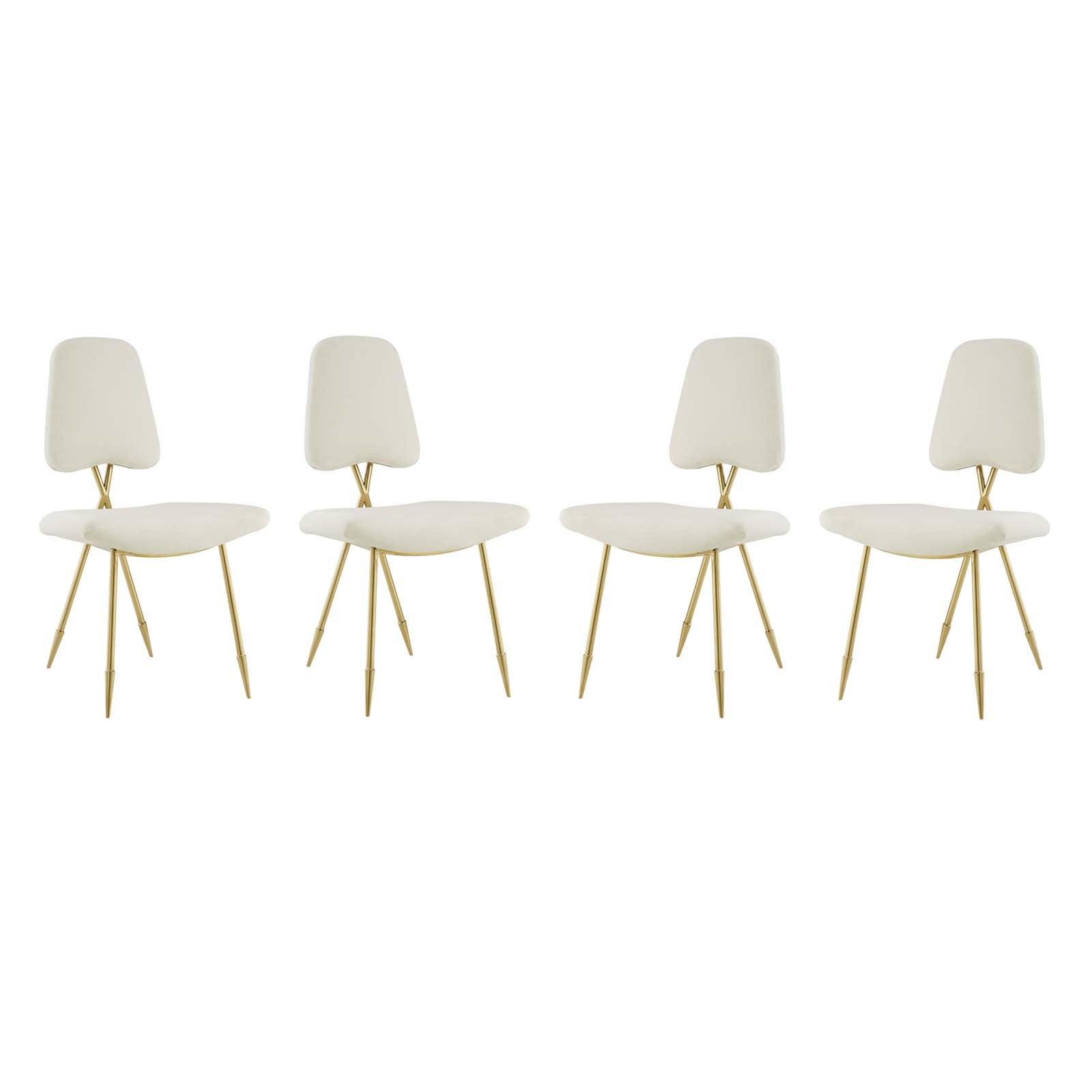 Modway Ponder Dining Side Chair Set of 4 FredCo