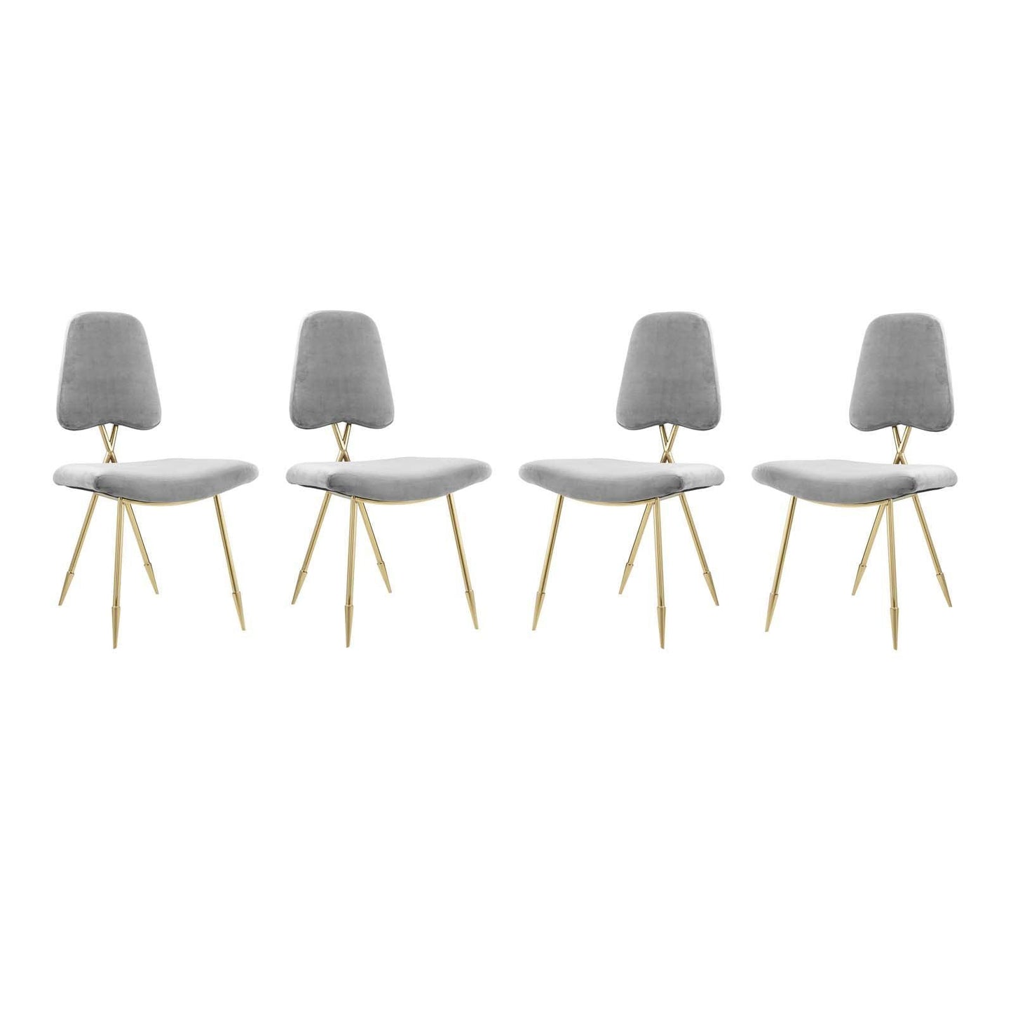 Modway Ponder Dining Side Chair Set of 4 FredCo