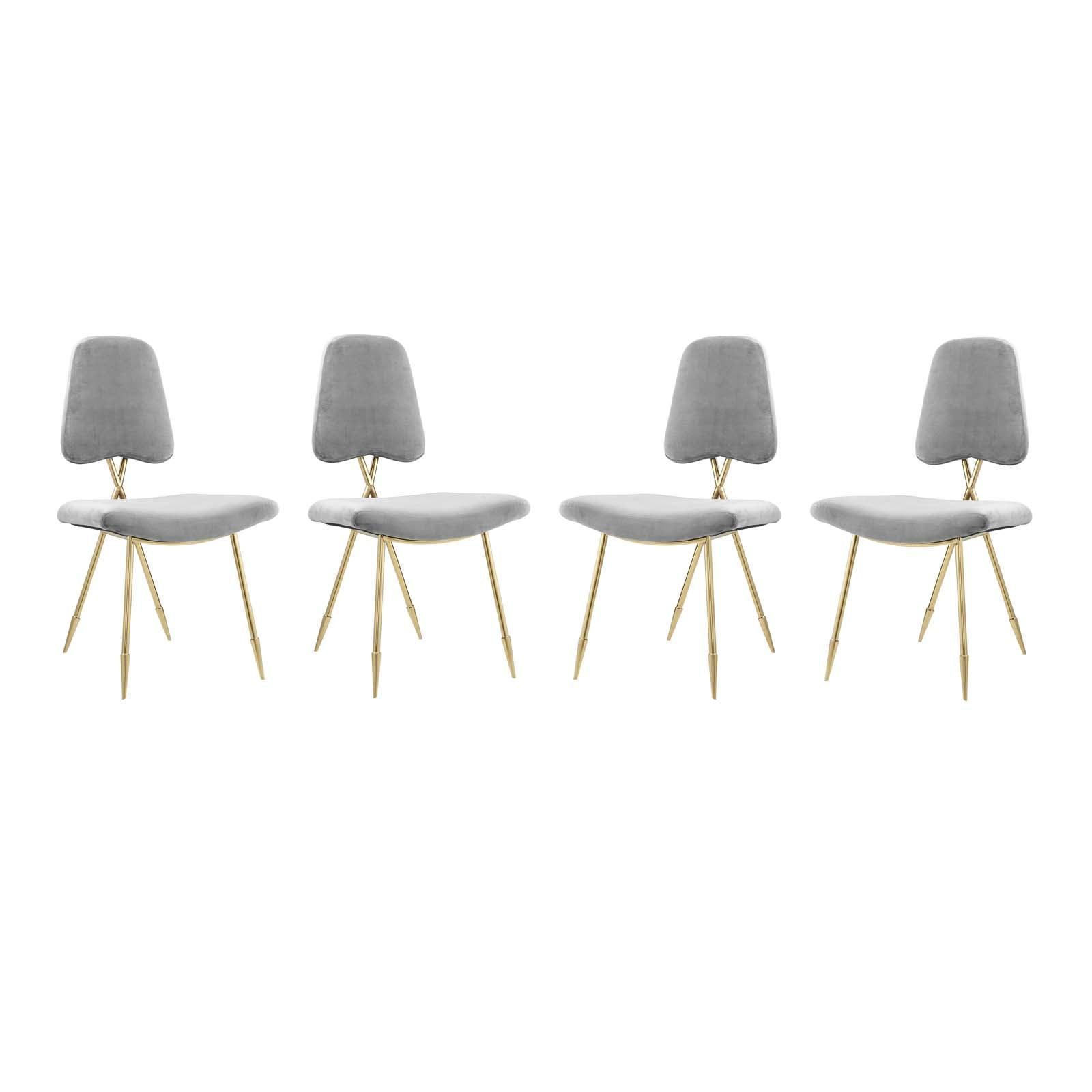 Modway Ponder Dining Side Chair Set of 4 FredCo