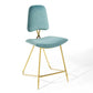 Modway Ponder Performance Velvet Counter Stool FredCo