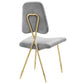 Modway Ponder Performance Velvet Dining Side Chair FredCo
