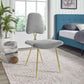 Modway Ponder Performance Velvet Dining Side Chair FredCo