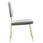 Modway Ponder Performance Velvet Dining Side Chair FredCo