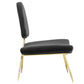Modway Ponder Performance Velvet Lounge Chair FredCo
