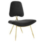 Modway Ponder Performance Velvet Lounge Chair FredCo