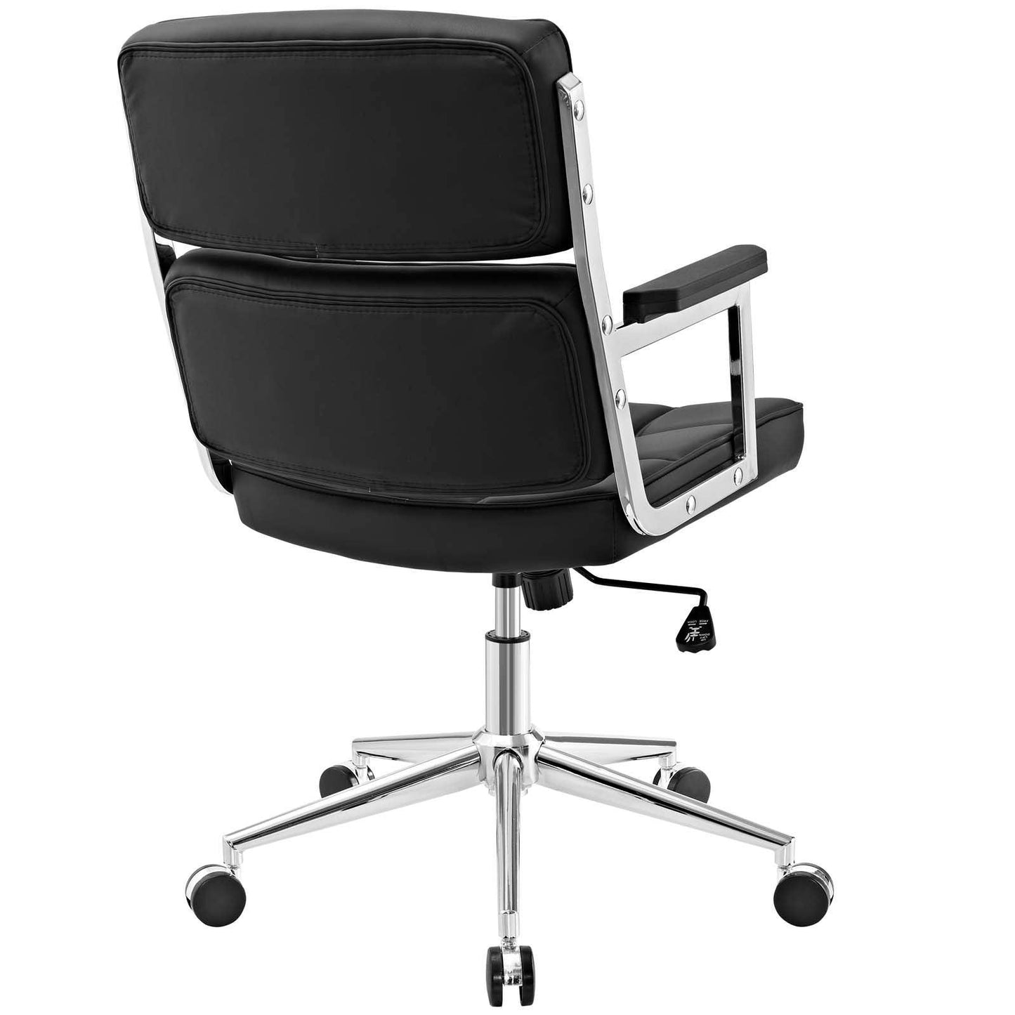 Modway Portray Highback Upholstered Vinyl Office Chair FredCo