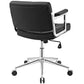 Modway Portray Mid Back Upholstered Vinyl Office Chair FredCo