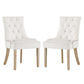 Modway Pose Dining Chair Performance Velvet Set of 2 FredCo