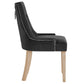 Modway Pose Performance Velvet Dining Chair FredCo