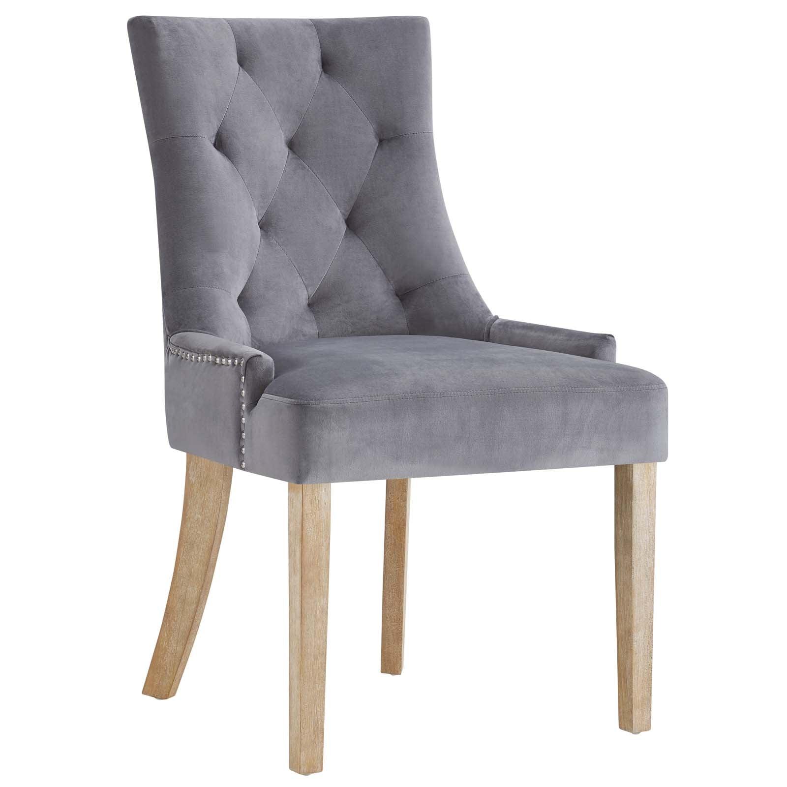 Modway Pose Performance Velvet Dining Chair FredCo