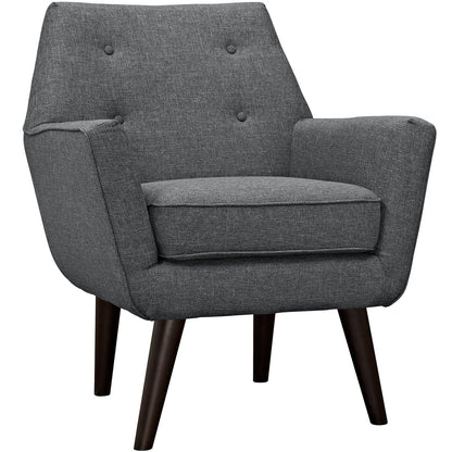 Modway Posit Upholstered Fabric Armchair FredCo