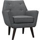 Modway Posit Upholstered Fabric Armchair FredCo