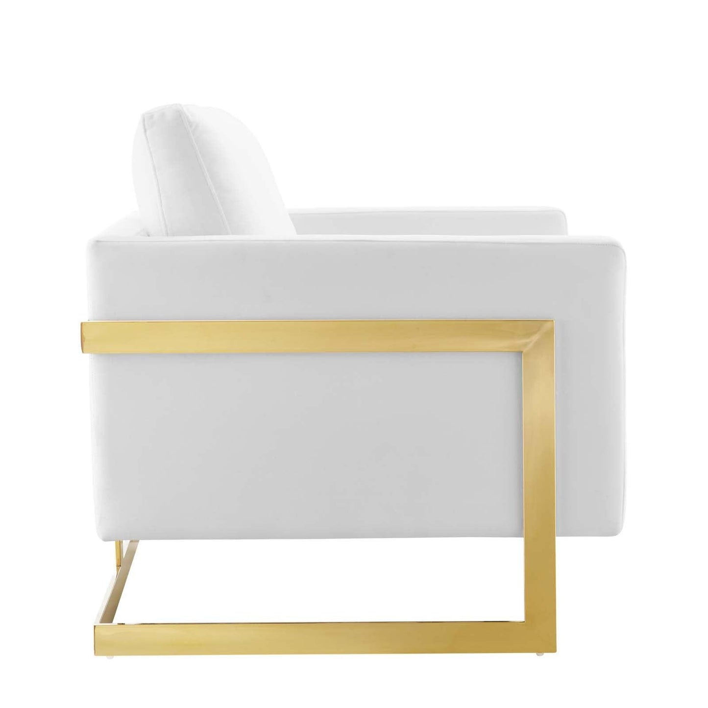 Modway Posse Performance Velvet Accent Chair FredCo