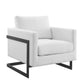Modway Posse Upholstered Fabric Accent Chair FredCo