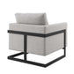 Modway Posse Upholstered Fabric Accent Chair FredCo