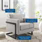 Modway Posse Upholstered Fabric Accent Chair FredCo