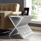 Modway Press Stainless Steel Side Table FredCo