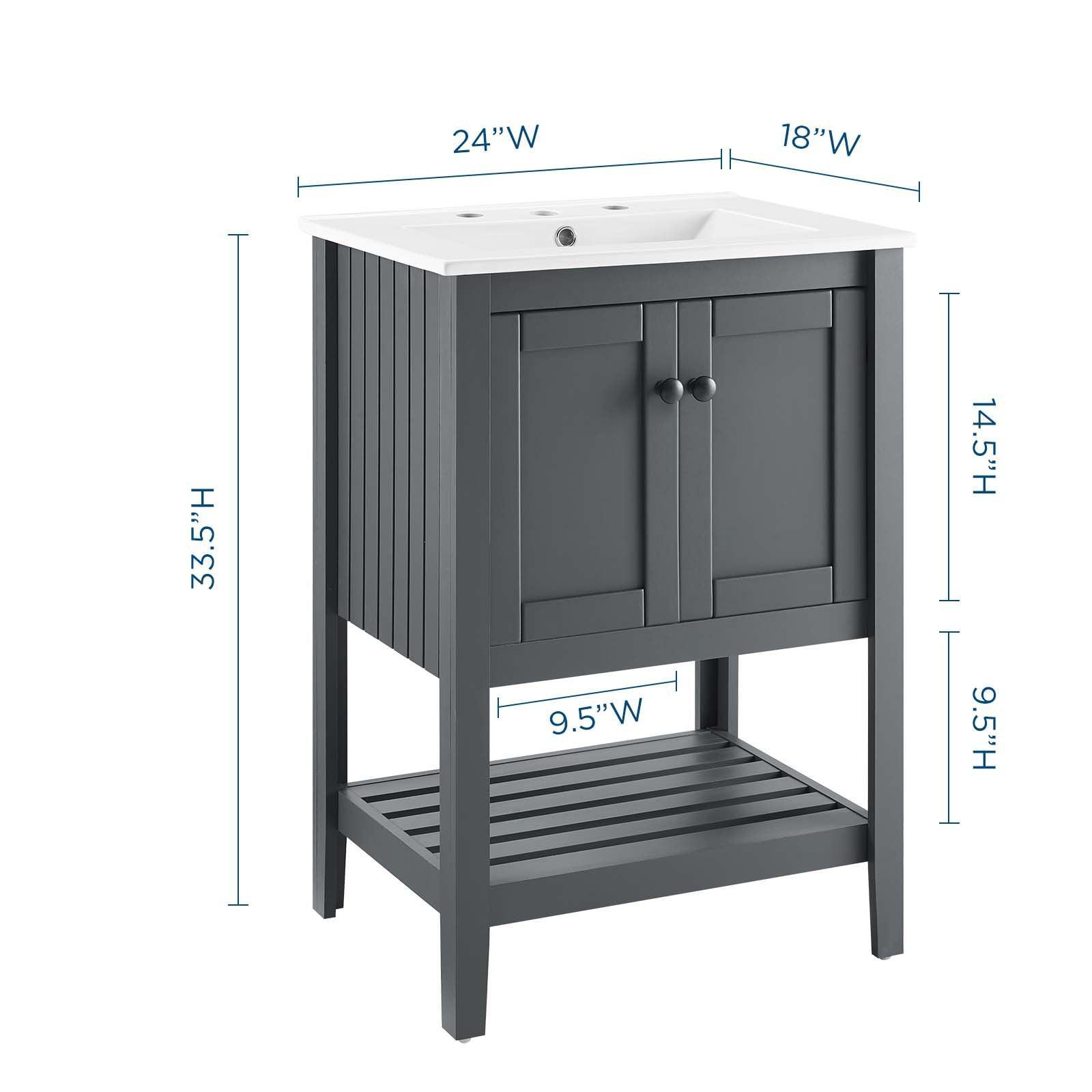 Modway Prestige 24" Bathroom Vanity FredCo