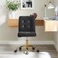 Modway Prim Armless Performance Velvet Office Chair FredCo