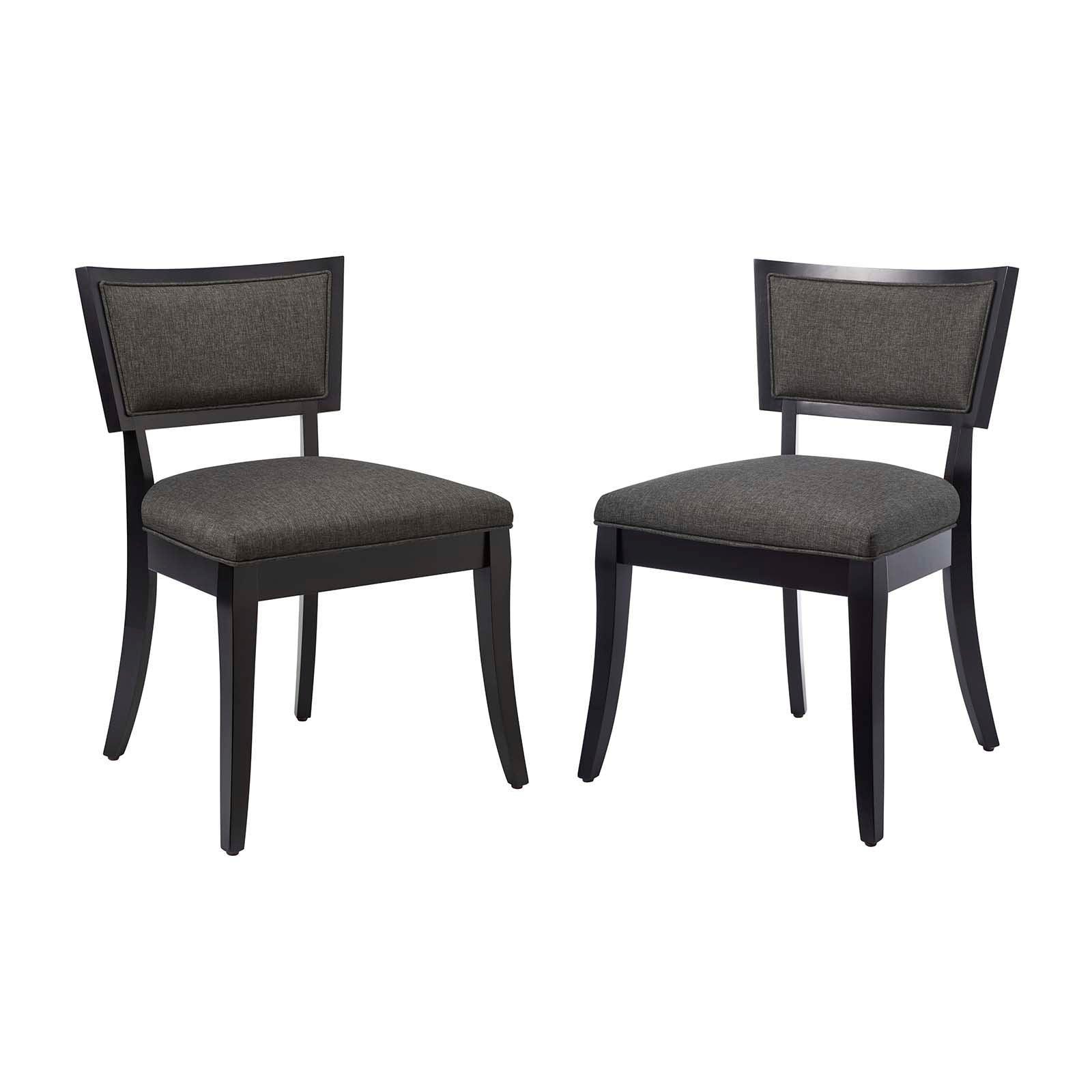 Modway Pristine Upholstered Fabric Dining Chairs - Set of 2 FredCo