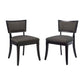 Modway Pristine Upholstered Fabric Dining Chairs - Set of 2 FredCo