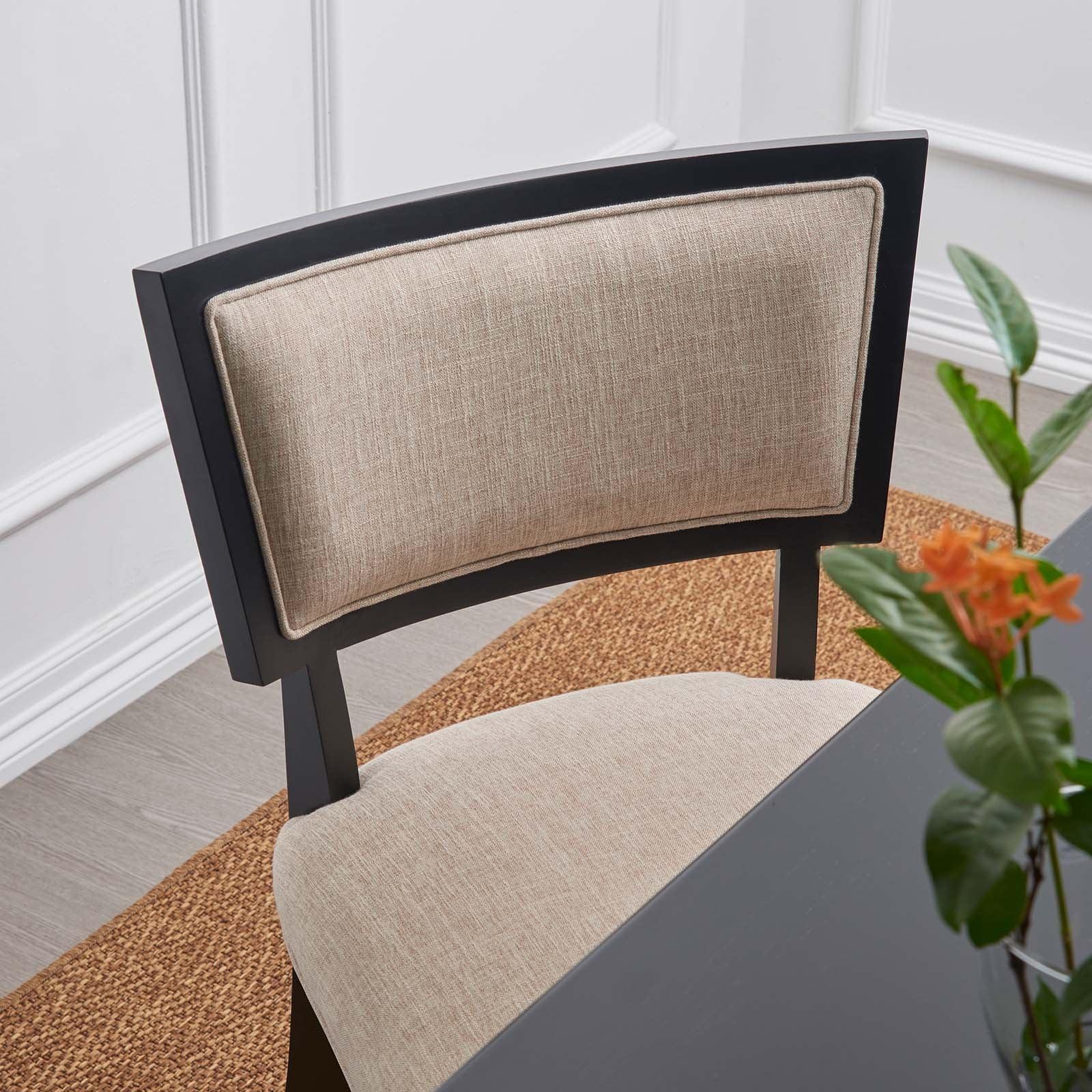 Modway Pristine Upholstered Fabric Dining Chairs - Set of 2 FredCo