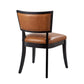 Modway Pristine Vegan Leather Dining Chairs - Set of 2 FredCo