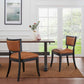 Modway Pristine Vegan Leather Dining Chairs - Set of 2 FredCo