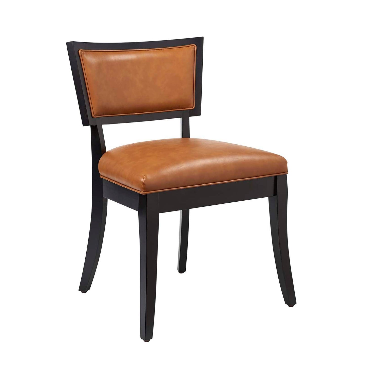 Modway Pristine Vegan Leather Dining Chairs - Set of 2 FredCo