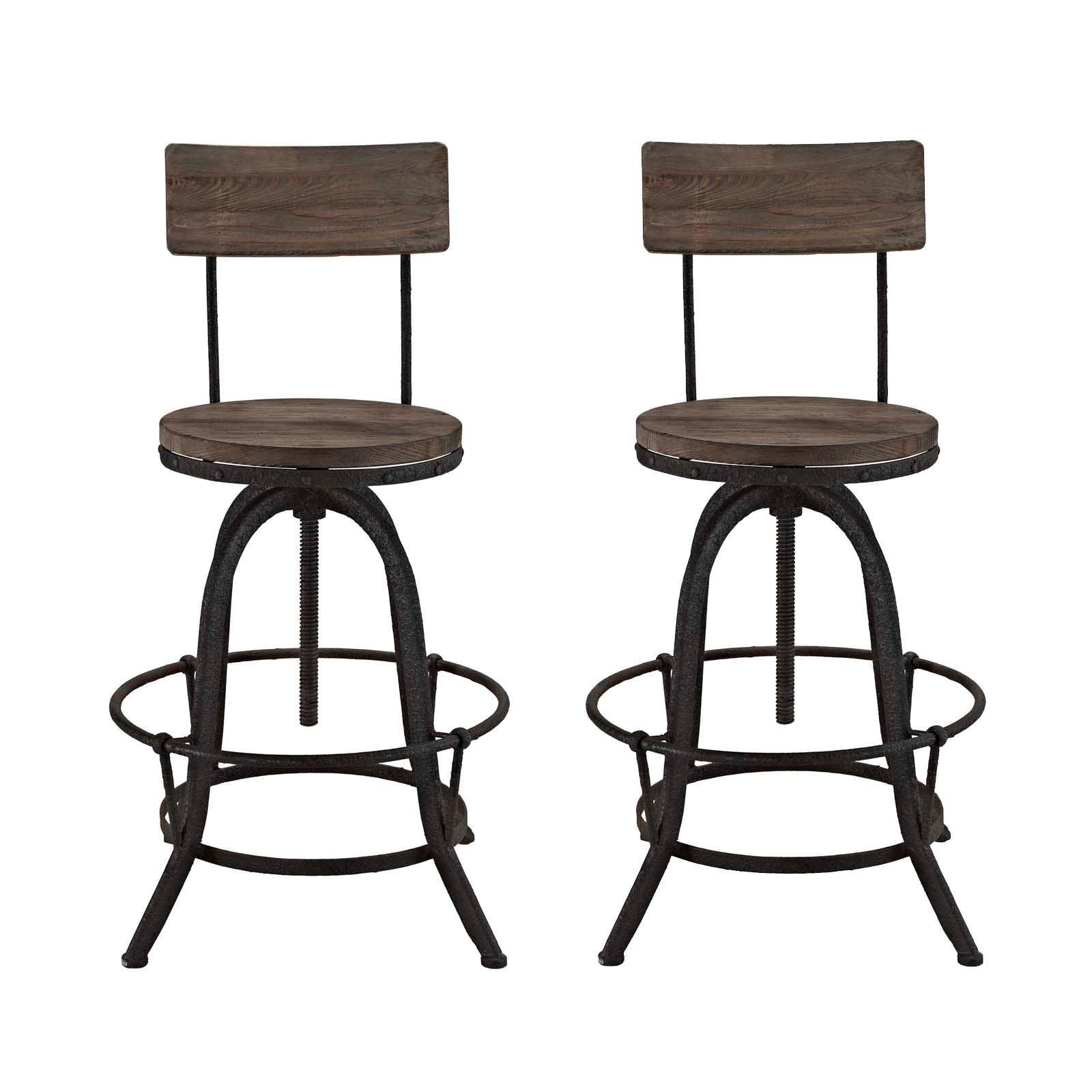 Modway Procure Bar Stool Set of 2 FredCo