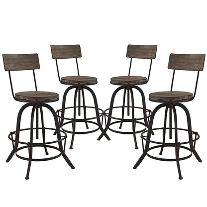 Modway Procure Bar Stool Set of 4 FredCo